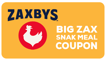 Blood Drive | Free Zaxbys Big Zax Snak Meal
